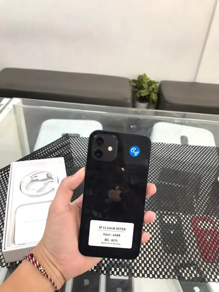 IPHONE 12 64GB ALL OP MULUS NOMINUS FULLSET TERIMA TT KREDIT