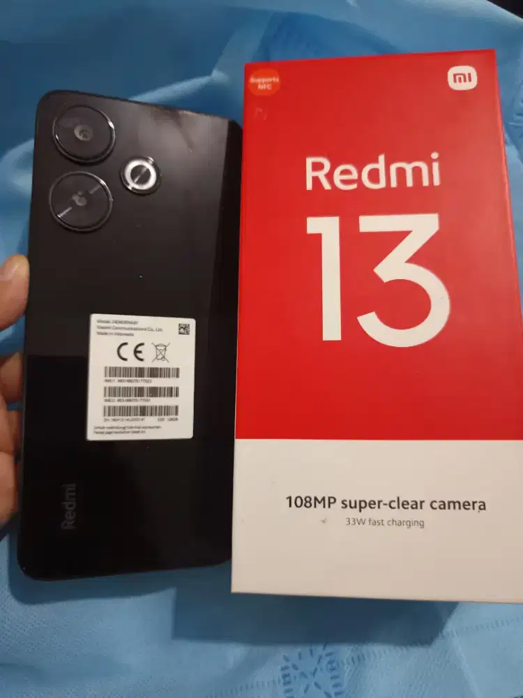 Redmi 13 ram 8/128gb fullset