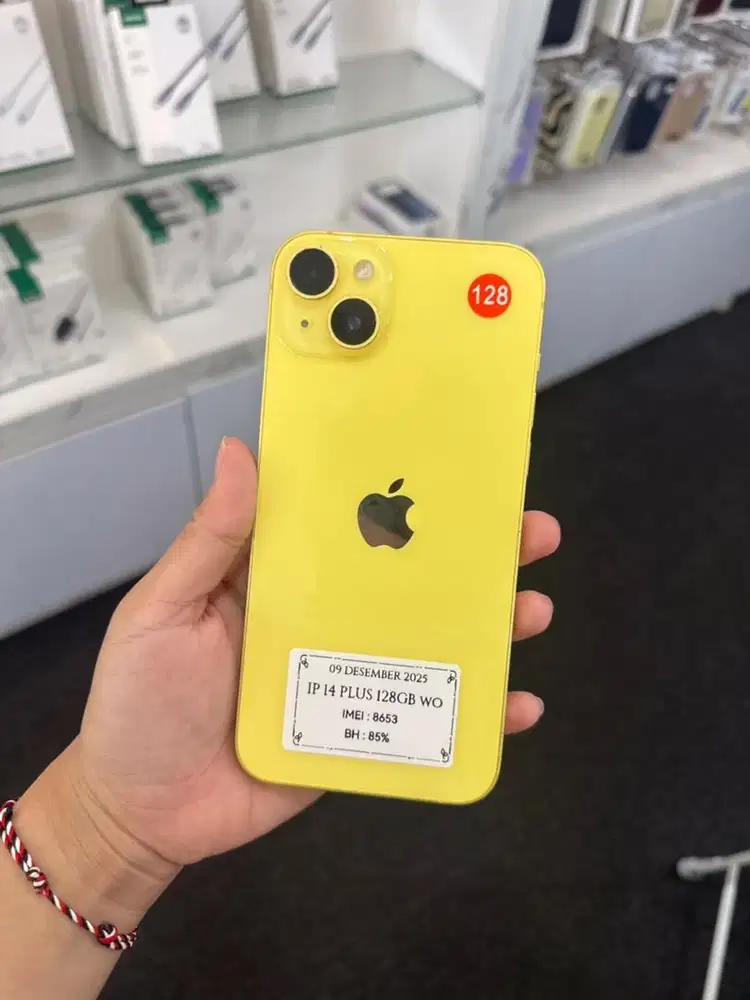 IPHONE 14 PLUS 128GB ALL OP MULUS NOMINUS FULLSET TERIMA TT KREDIT