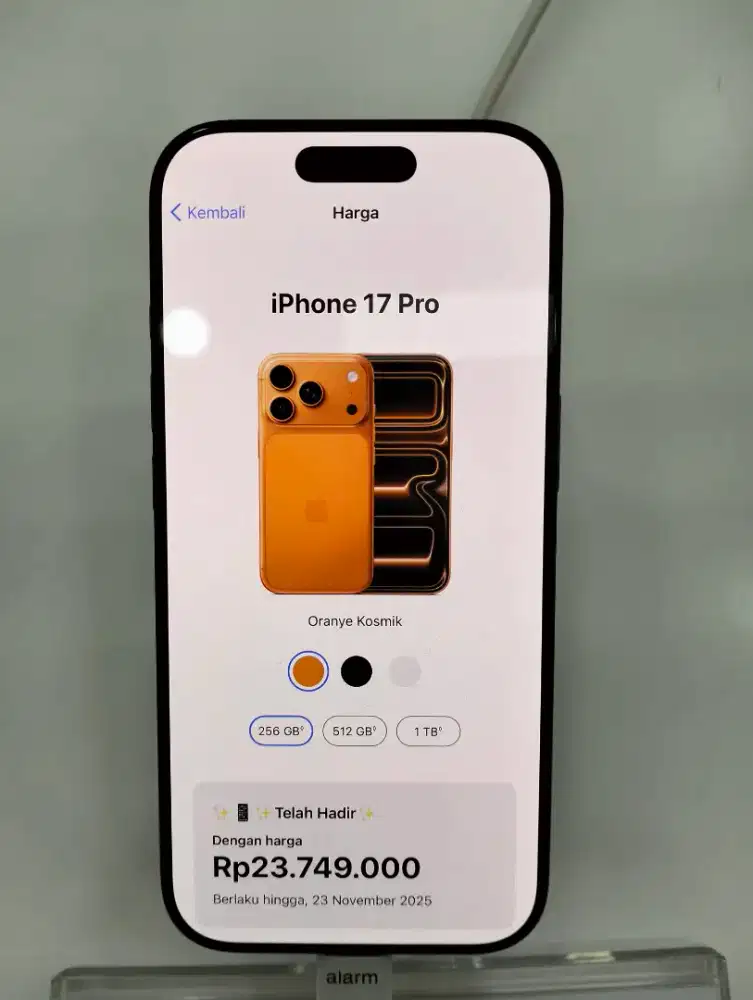 Cicilan HP Iphone 17 pro promo 0%