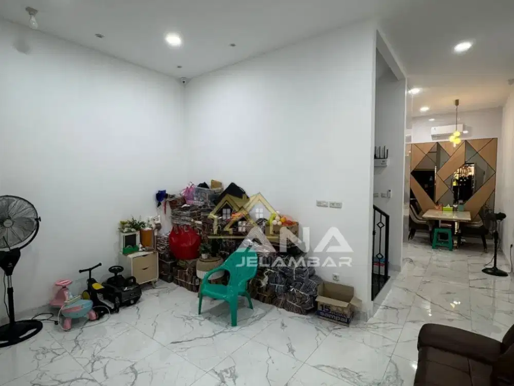 ANA RUMAH SEMIFURNISHED UK 5X15M KOMP KAVLING POLRI JELAMBAR rb