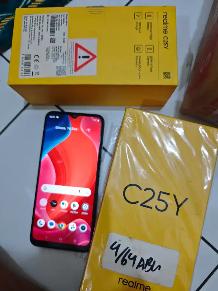 di jual realme C25Y 4/64 GB