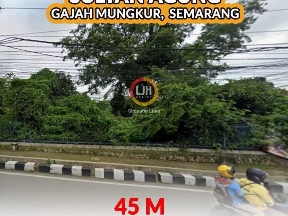 Dijual Tanah Luas di Tengah Kota Semarang, Cocok untuk usaha ataupun hunian