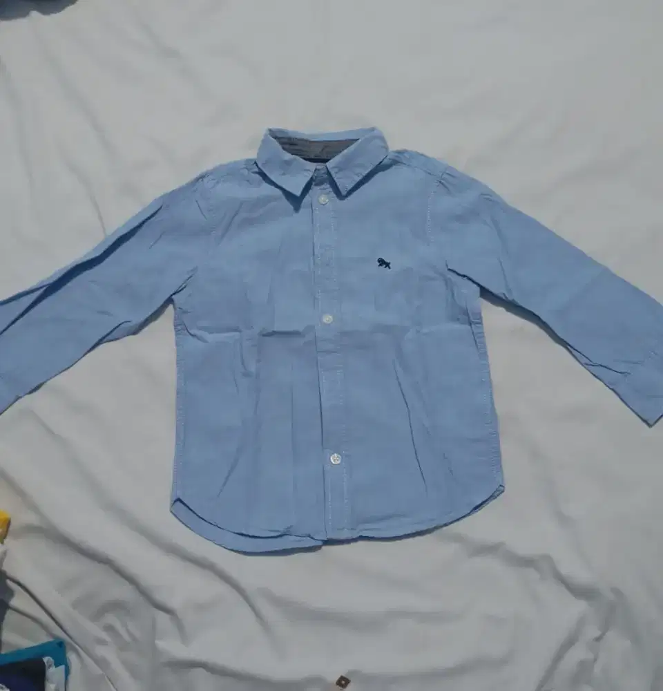 H&M Kemeja Biru Anak Toddler