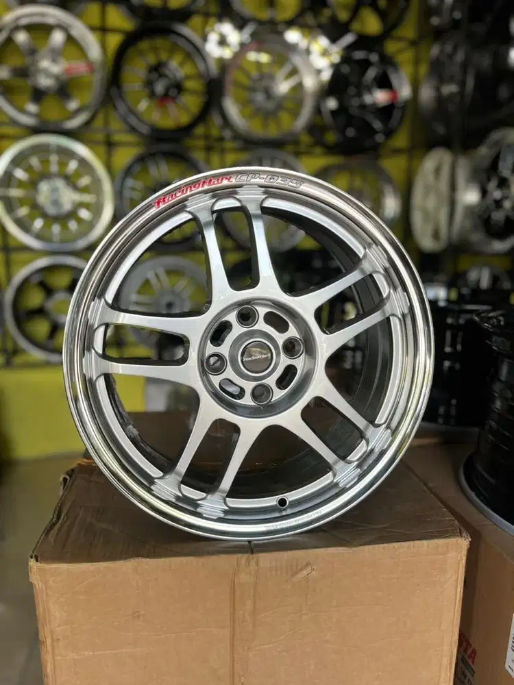 VELG RACING HART R16x7 H4x100 JAZZ,YARIS,BRIO,AGYA,CITY,MOBILIO,FREED