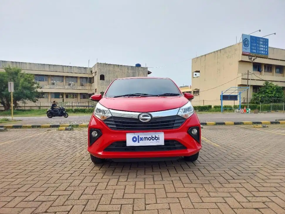 TDP 6,JT Daihatsu Sigra 1.2 R Deluxe Bensin-AT Merah 2019