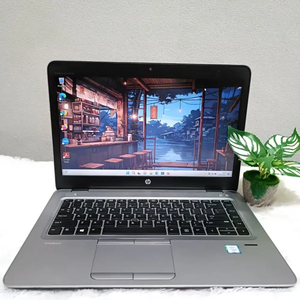 HP ELITEBOOK 745 G4 CORE I5 6300U RAM 8GB SSD 256GB LAYAR 14.0 FHD