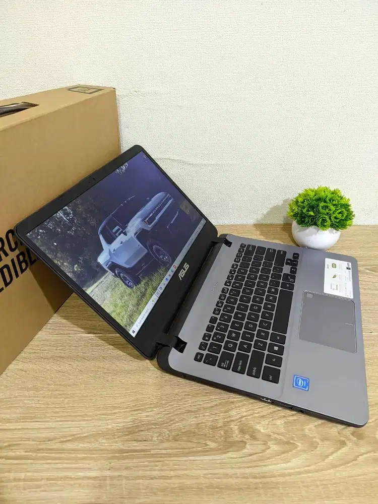 PROMO!! LAPTOP ASUS VIVOBOOK A407M INTEL N4000 RAM 4GB SSD 128GB+1TB