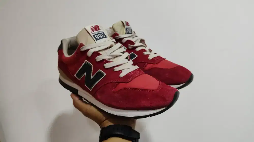 New Balance 996 Red made in Indonesia