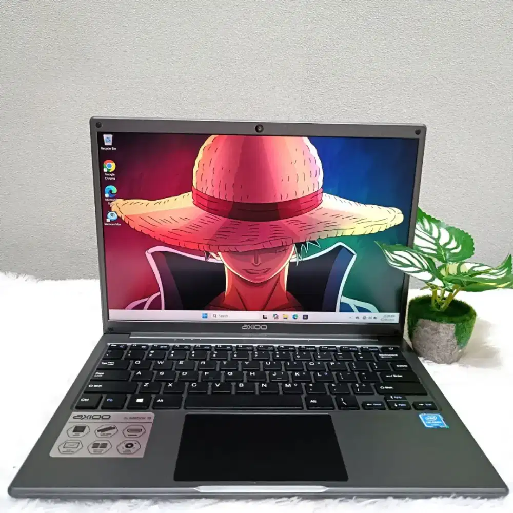 LAPTOP AXIOO SLIMBOOK 13 INTEL N4020 RAM 6GB SSD 256 LAYAR 13.3 WUXGA