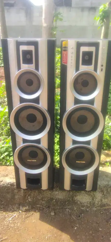 Speaker aktif Polytron mantap murah sudah bluetooth sudah subwoofer