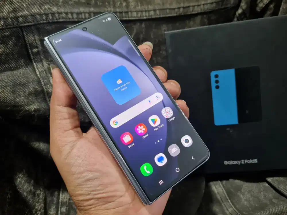 Samsung Z fold 5 ram 12/256gb mulus istimewa fullset original