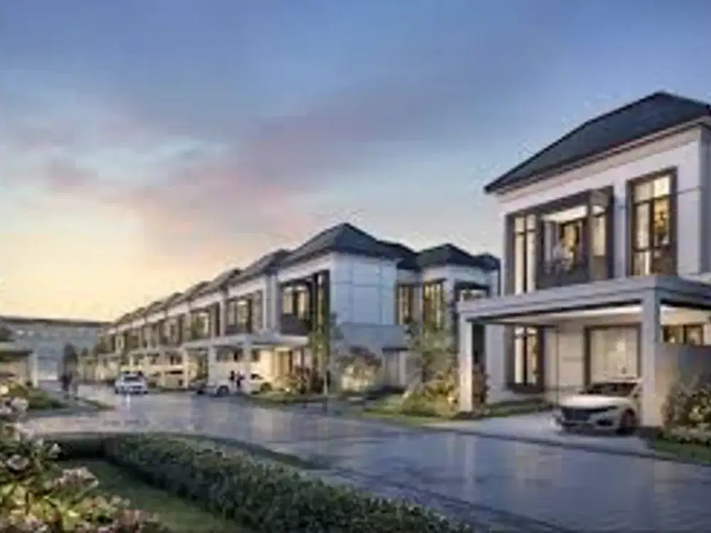 Rumah Paling Premium Dipusat Kota Gading Serpong Lantai Full Marmer MATERA Residences