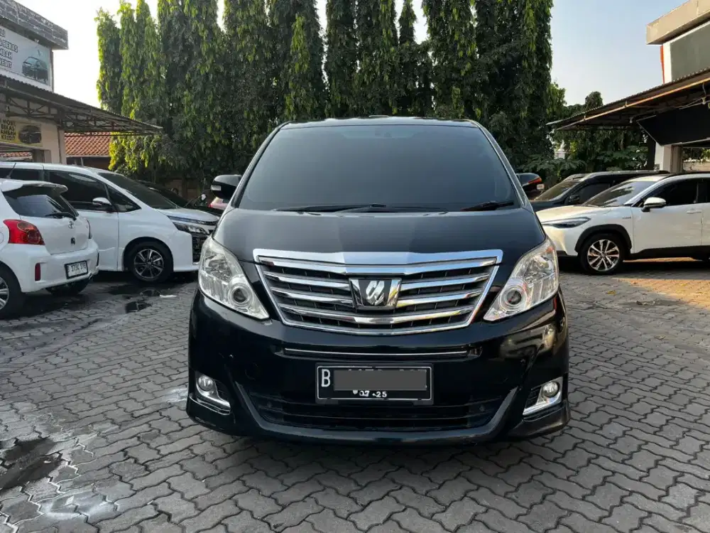 ALPHARD G AT 2012 ATPM ANTIK RARE ITEM !!