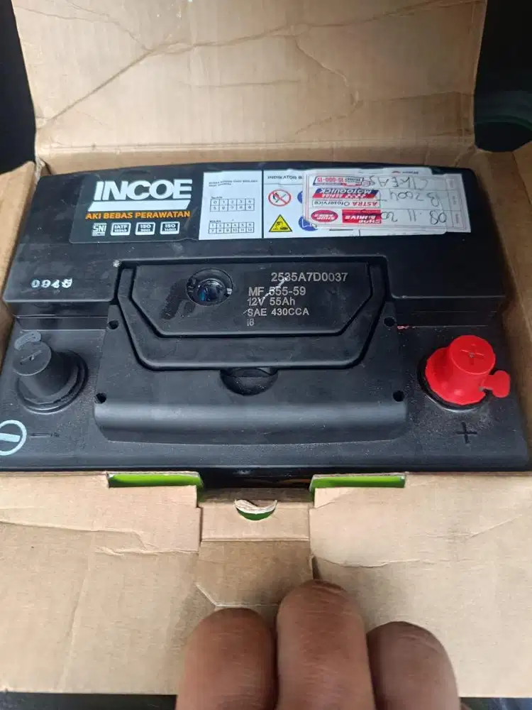 Aki Kering INCOE 555-59 55AH Jual Cepat