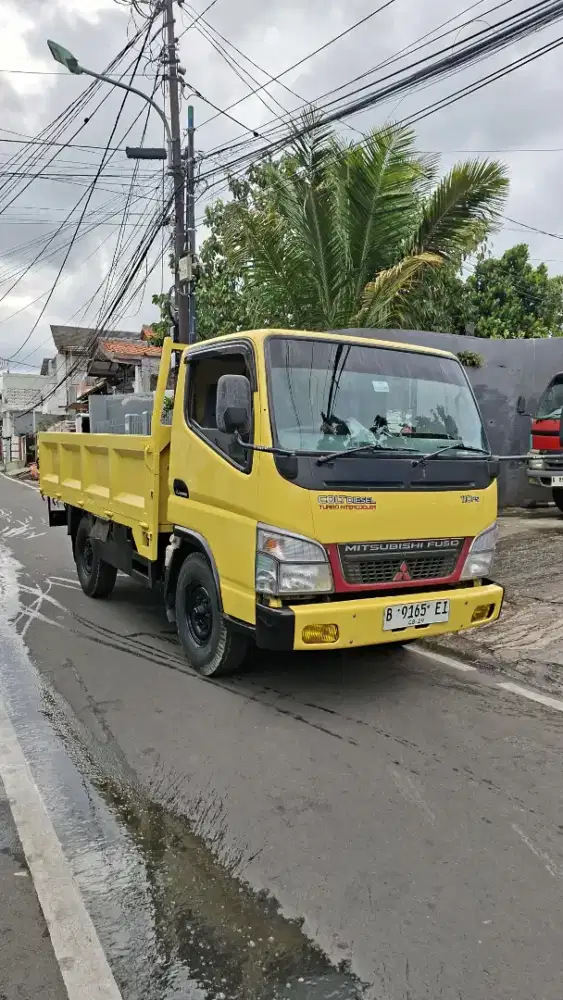 Mitsubishi canter 110ps engkel bak 3way Mulus
