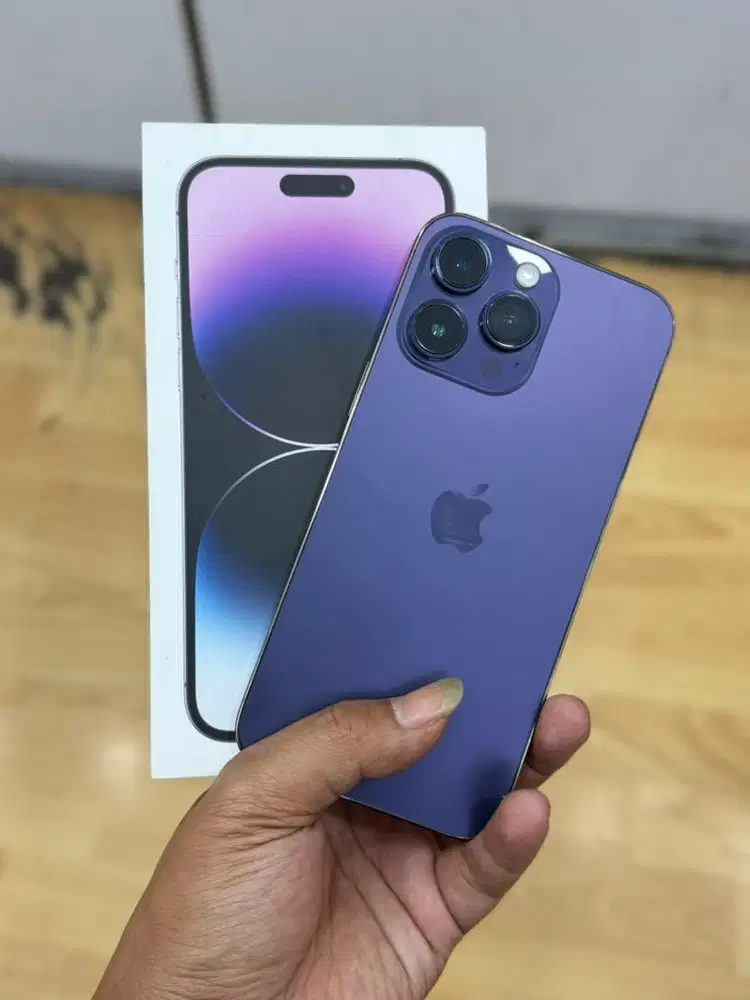 Iphone 14 Promax 256Gb ibox mulus no minus bh 100% fullset ori