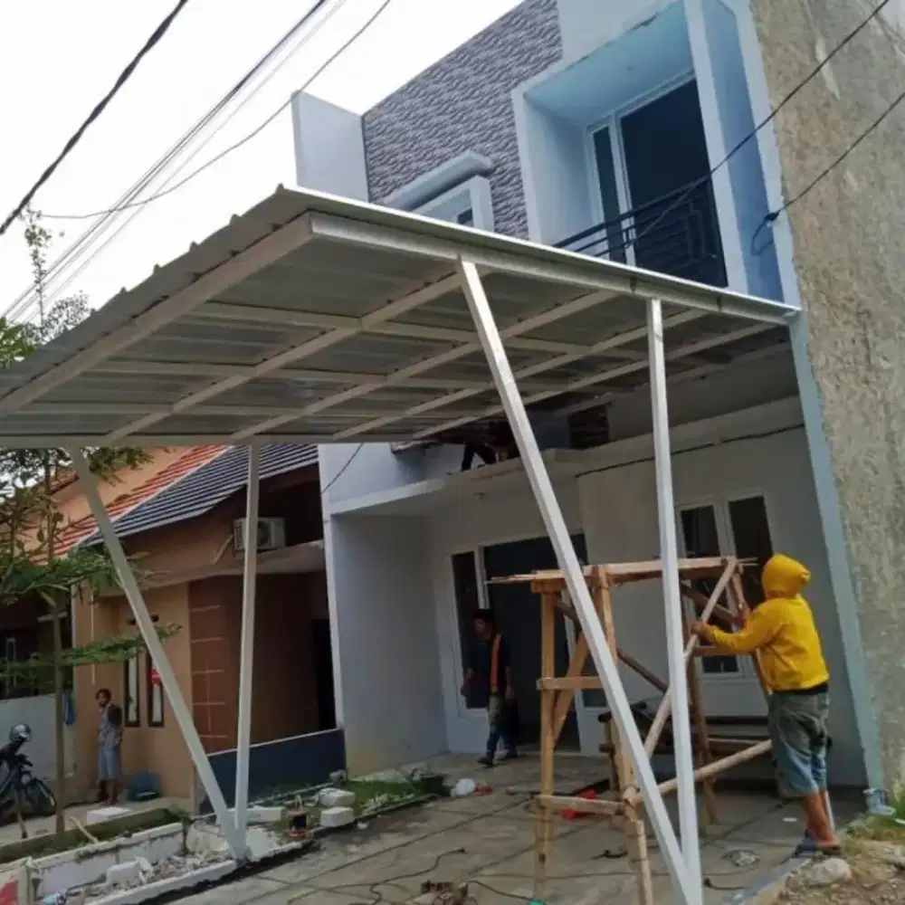 0013 kanopi atap spandek