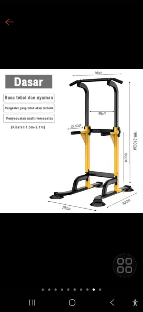 Multifungsi alat pull up