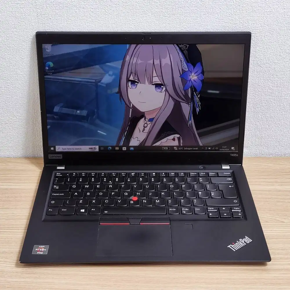 Lenovo Thinkpad T495s Ryzen 7 (8CPU) 16GB/256GB Laptop Kerja Kantor