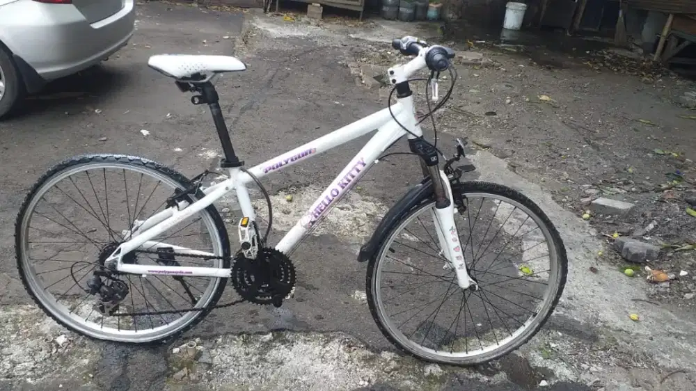 Di jual sepeda gunung polygon aloy uk 26 mins rante ama ban depan boc