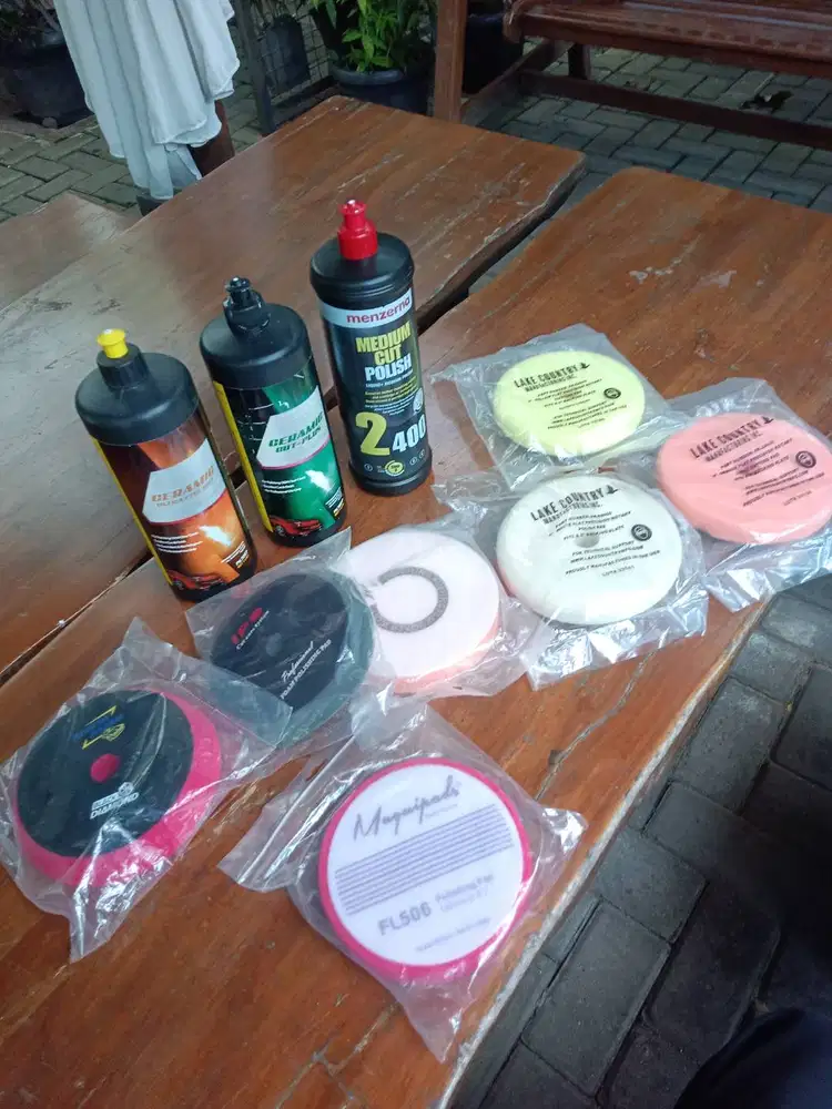 Paket Compound & Pad Autodetaling Poles Murah Mewah