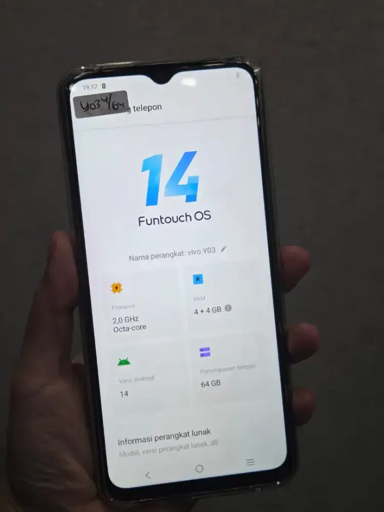 Second Vivo Y03 4+4/64GB