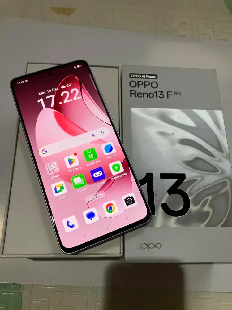 Oppo Reno 13F 12/256 5G Mulus Fullset