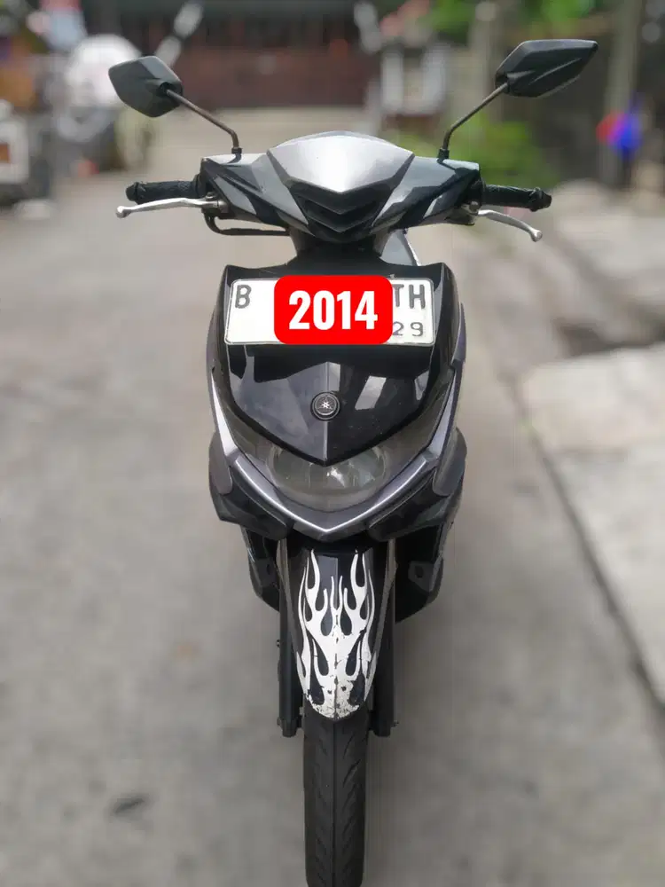 Yamaha Xeon GT 125 surat lengkap plat panjang mio