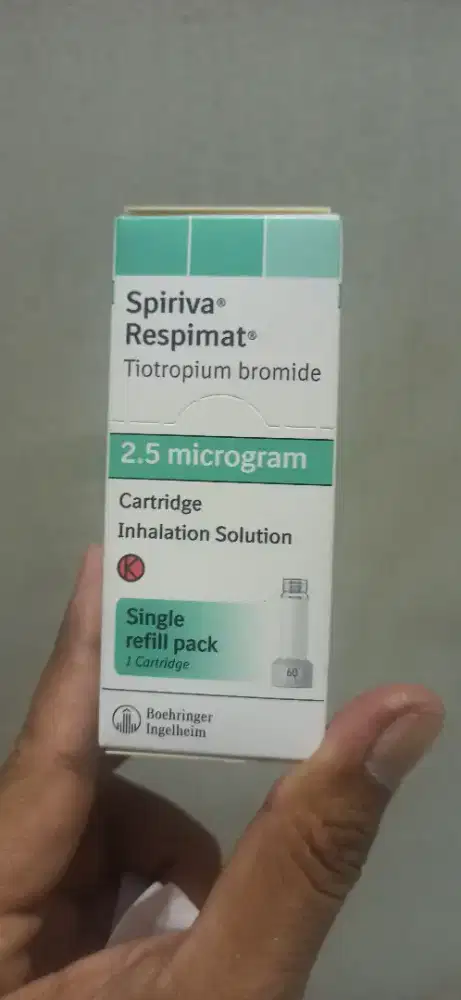 Spiriva respimat 2.5 microgram