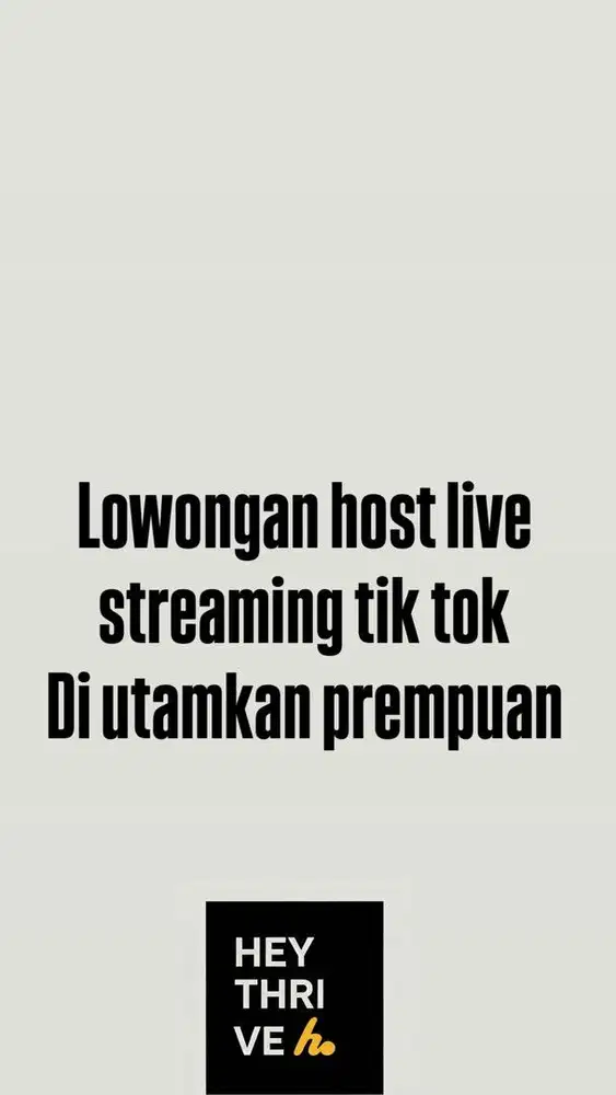 Loker host live streaming