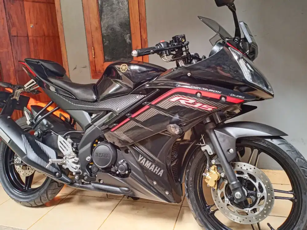 KM 3 RB PERAK ! YAMAHA YZF R15 OLD 2016 ANTIK SEPERTI BARU EX SIMPANAN