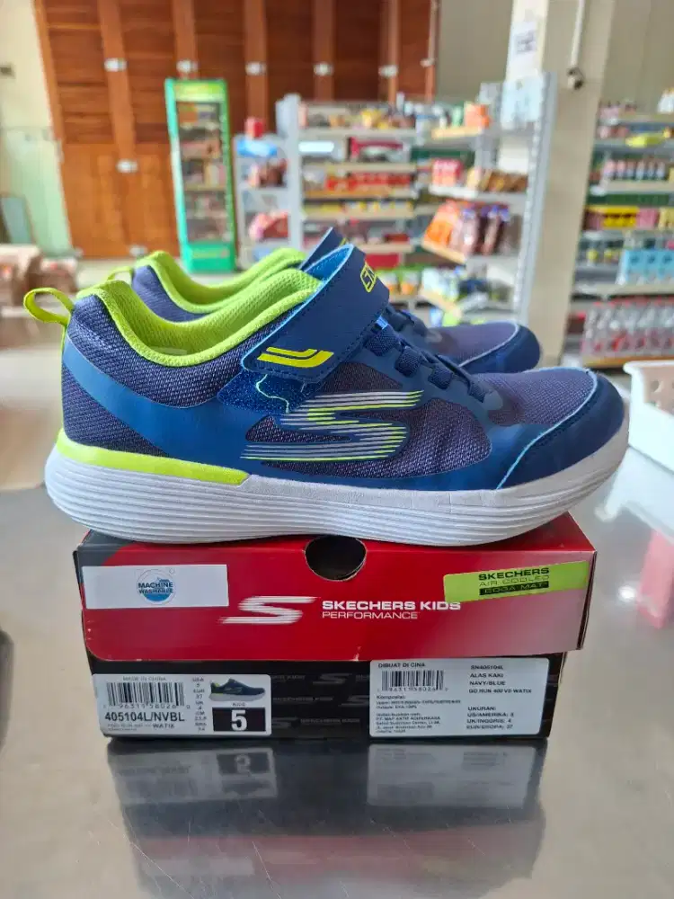 Skechers kids performance navy blue uk 37