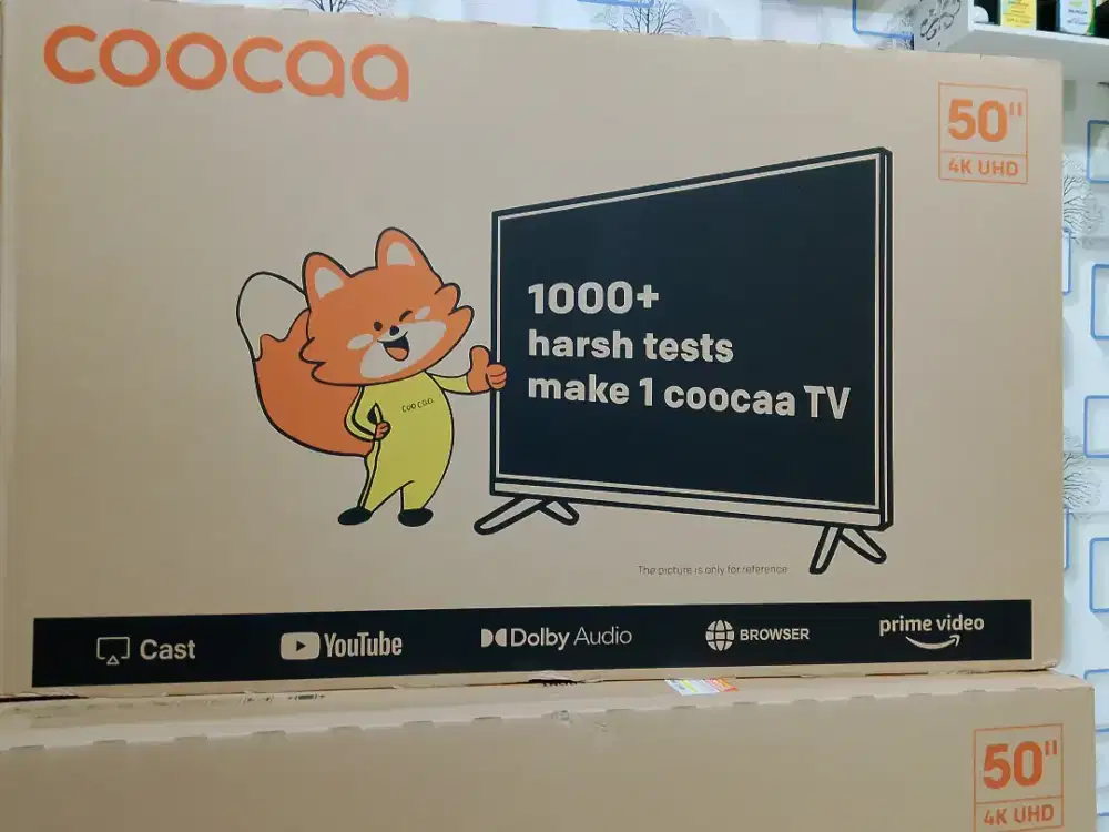Coocaa smart tv 50 inch inch 50S3U pro bisa youtube
