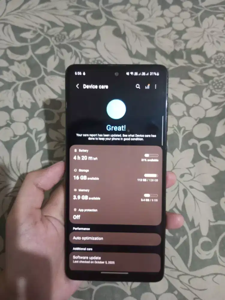 Samsung a71 ram 8/128 nfc