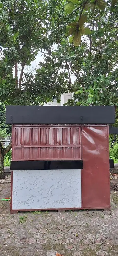 Booth kopi dan es teh