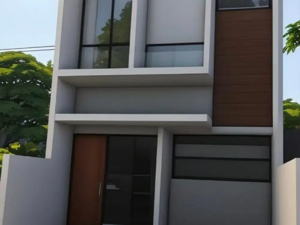 Jual Rumah Baru 2 Lantai Dekat Tol Cisalak Depok