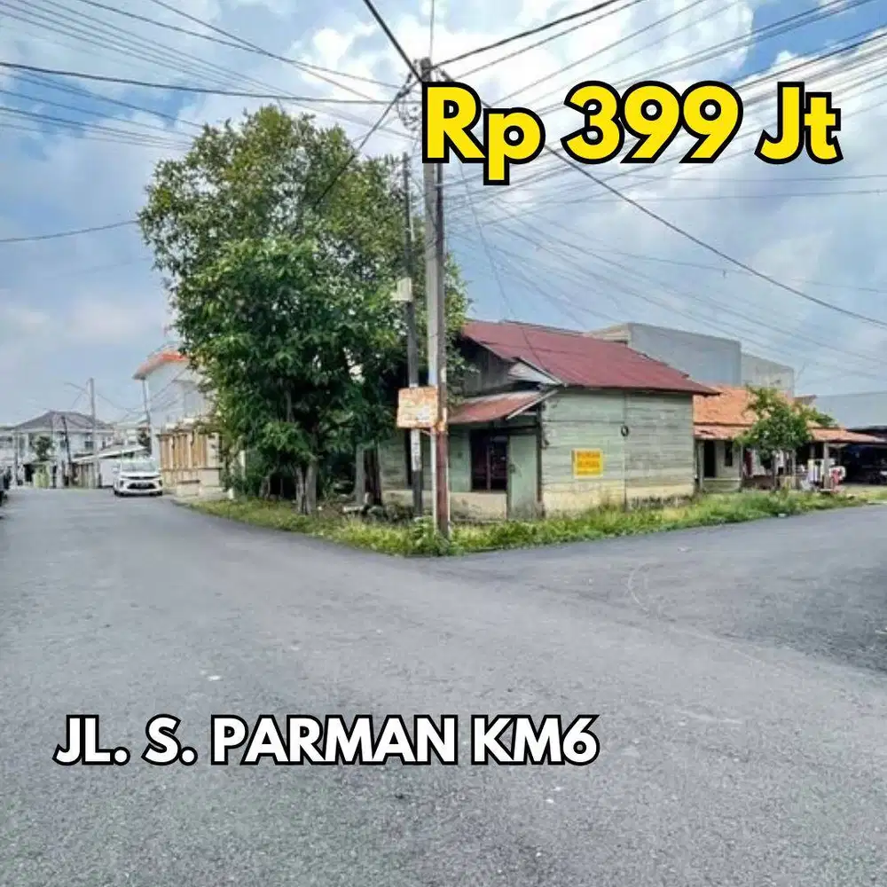 Tanah murah JL Abussamah km5 Palembang