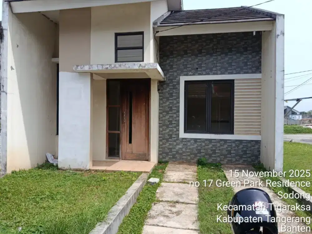 Over kredit murah rumah cluster hook dkt PEMDA Tigaraksa Tangerang