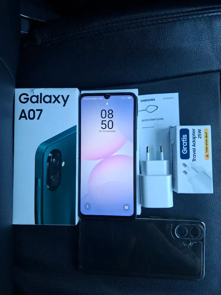 Samsung A07 RAM 4+4/128GB usia baru seminggu garansi ON Des 2026 istwa