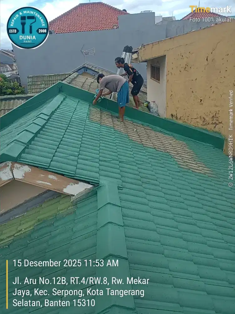 Tukang cat perbaikan atap bocor & renovasi