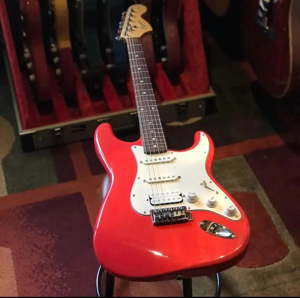 Dijual, Bekas 2016 Squier stratocaster affinity,