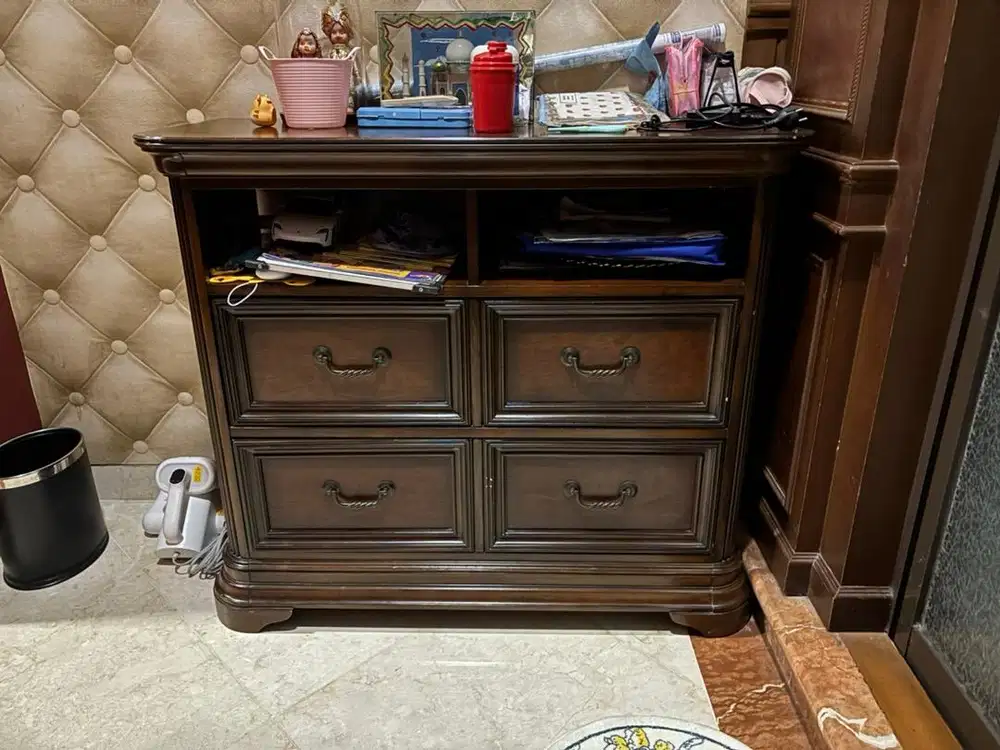 jual lemari untuk tv 4 laci