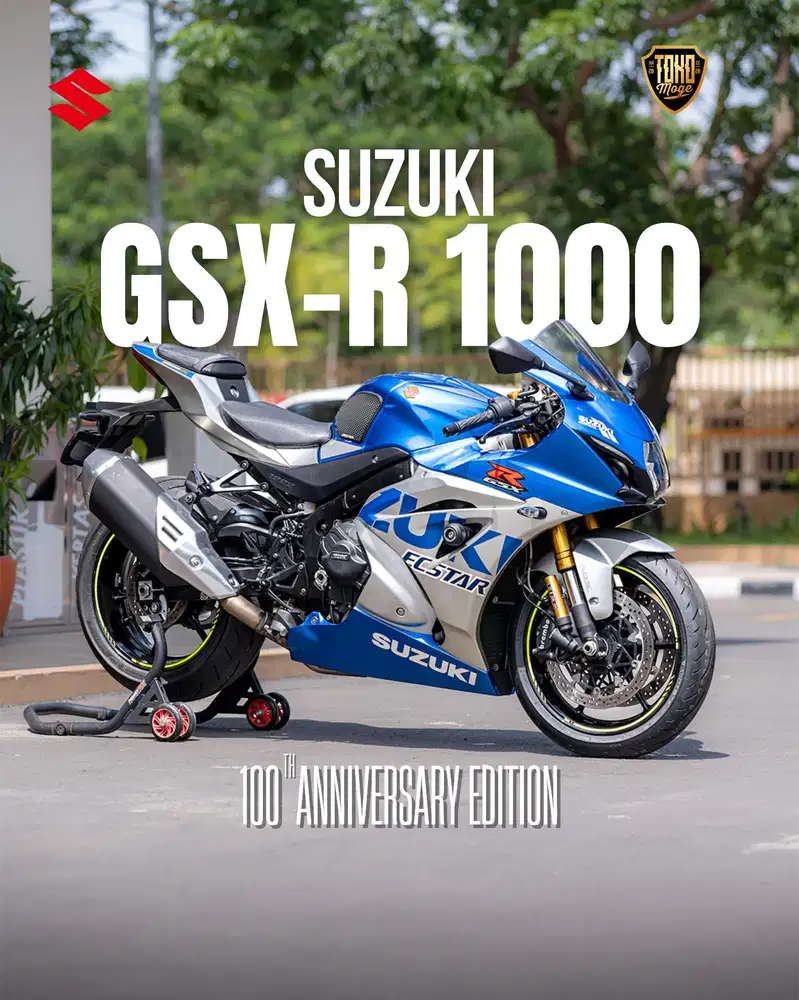 SUZUKI GSXR1000R 100TH ANNIVERSARY 2023