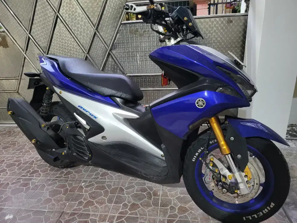 Km 17rb Aerox 2017 Full modif Mahal istimewa