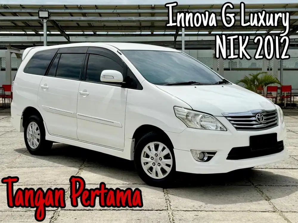 Toyota Kijang Innova G Luxury lux 2012