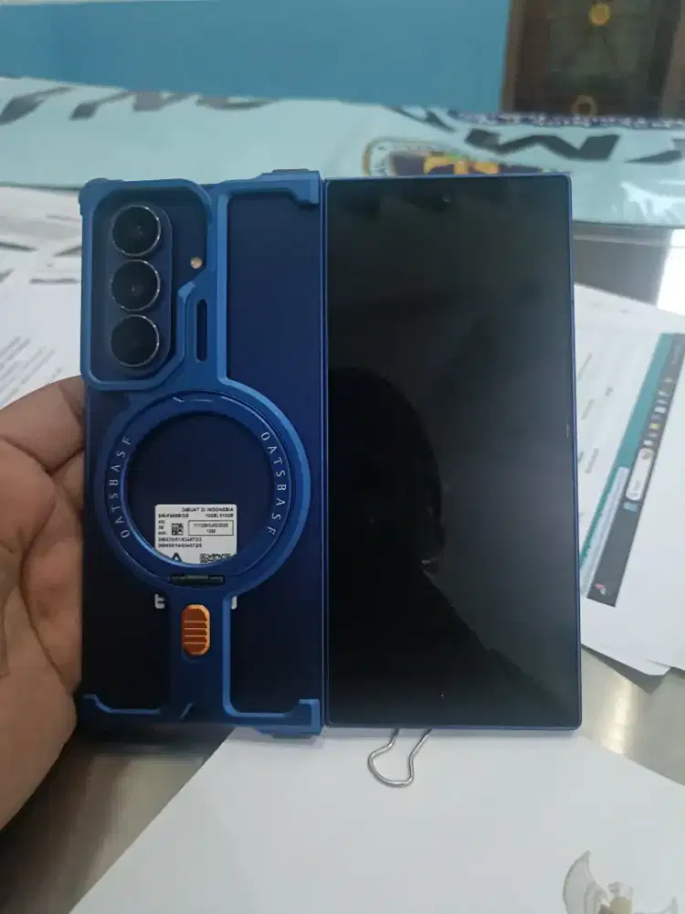Jual Samsung fold 7 biru 12/512
