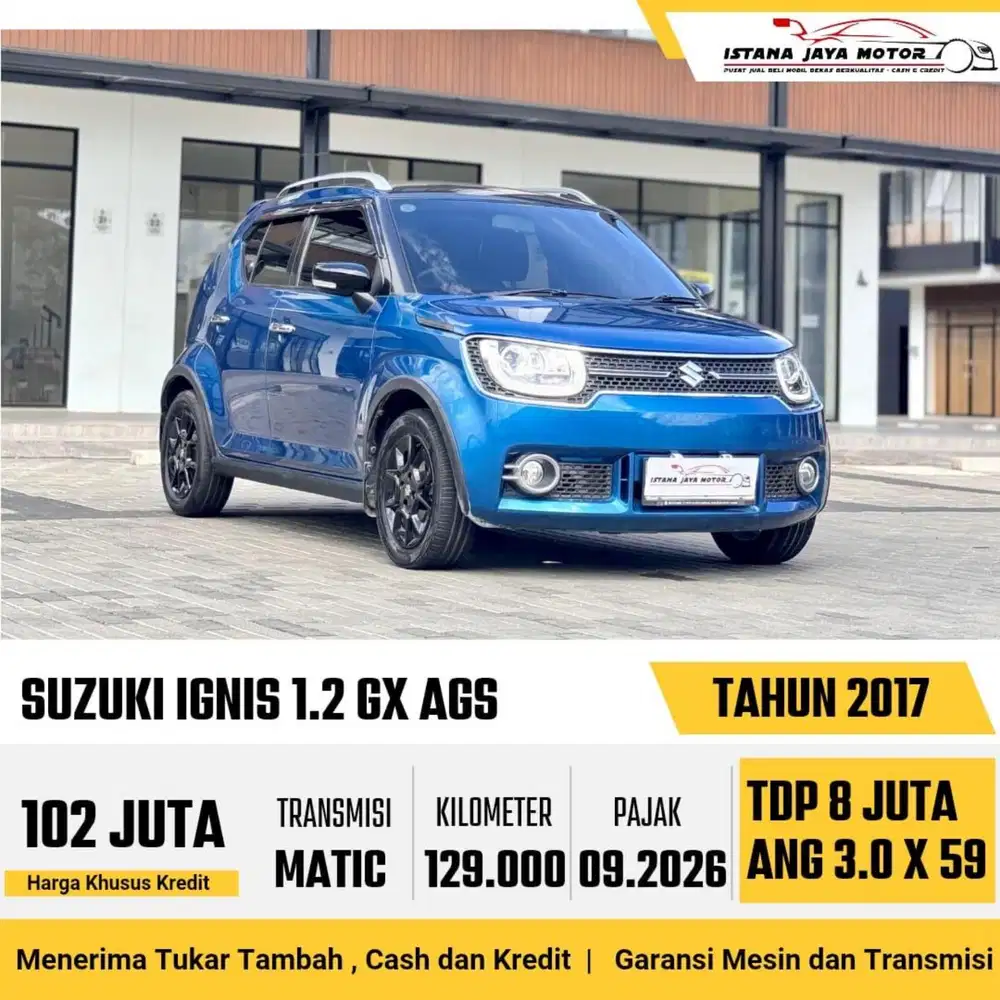 Suzuki Ignis GX AGS th 2017 #TDP 8 JT