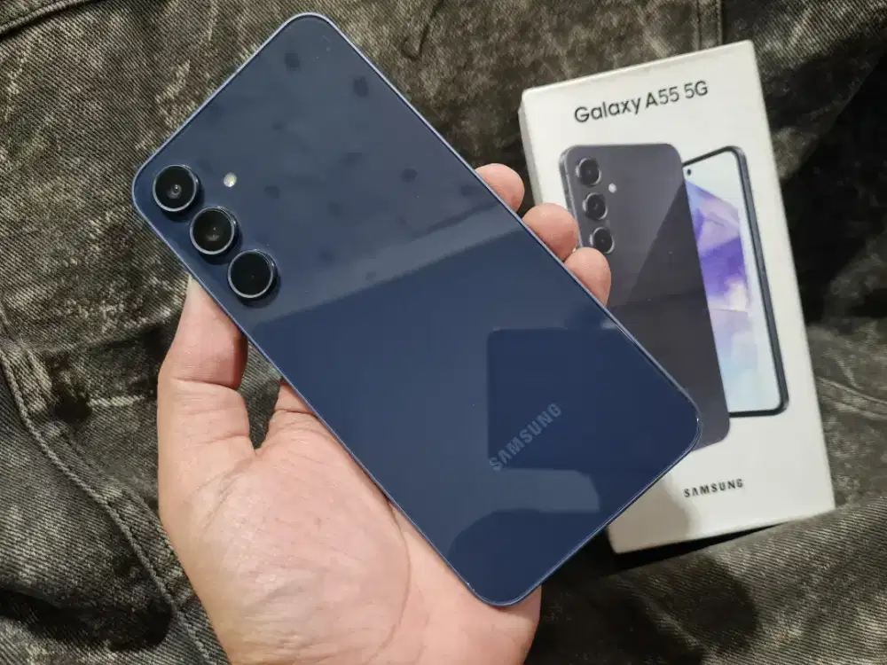 Samsung A55 5G ram 8/256gb mulus fullset