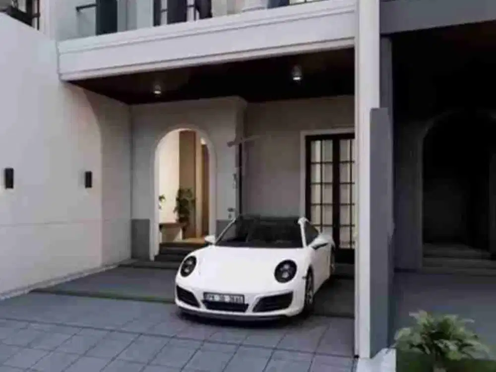 Inden‼️Jual Rumah Baru model American Style di Manyar , Surabaya